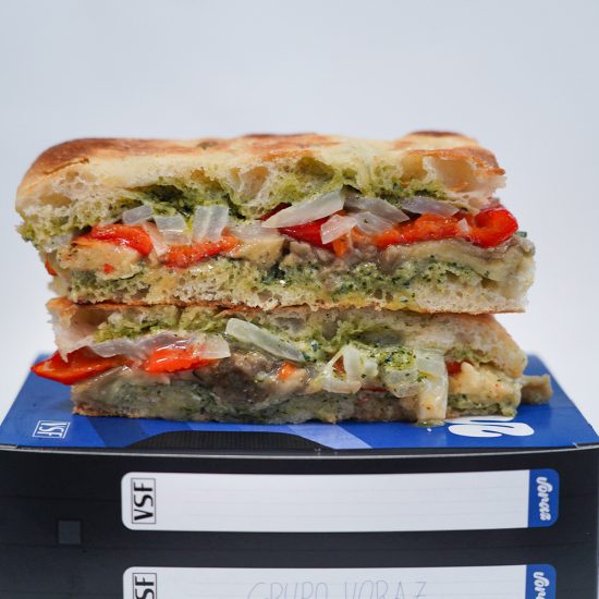 Tienda 8 Focaccia Mediterránea (vegana)